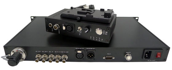 محول الكاميرا الأساسي ، كاميرا الألياف البصرية لإنتاج استوديو مباشر مع HDTV SDI / Ikegami OCP-100 / Genlock / Interco