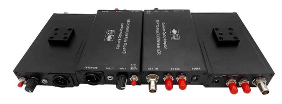 MINI 4-ch SDI للكاميرا نظام ألياف EFP مع اتصال داخلي ، Tally ، Return SDI.