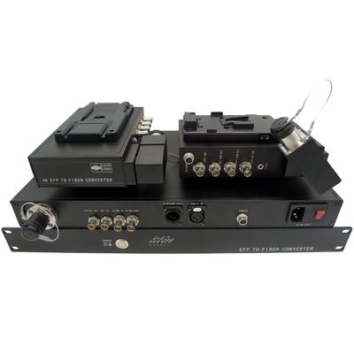 SDI Ethernet Tally Remote PGM audio Intercom عبر الألياف لنظام استوديو رابط مباشر