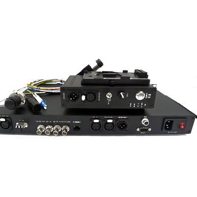 OB Van Intercom جهاز التحكم عن بعد CCU Broadcast TV SDI Tally Rcp TTL PGM إلى نظام الألياف