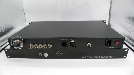 OB Van Intercom جهاز التحكم عن بعد CCU Broadcast TV SDI Tally Rcp TTL PGM إلى نظام الألياف