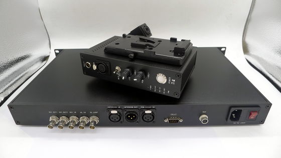 OB Van Intercom جهاز التحكم عن بعد CCU Broadcast TV SDI Tally Rcp TTL PGM إلى نظام الألياف