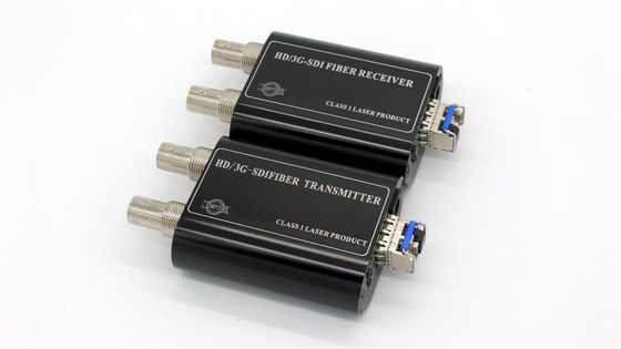 محول الألياف البصرية الرائع 3G-SDI Video SFP Broadcast 3G / HD-SDI موسع الألياف البصرية إيثرنت للبيانات الصوتية