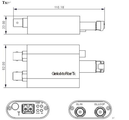 Genlock over Fiber TC / BB over Fiber