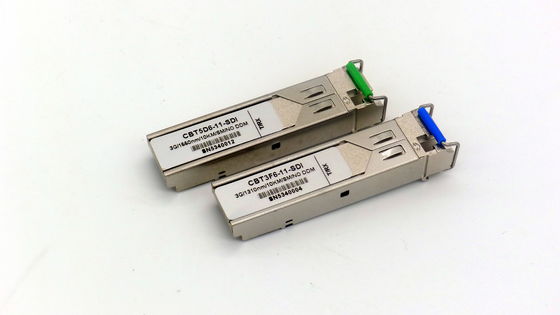 12G 4K SDI نقل الفيديو SFP جهاز الإرسال والاستقبال CWDM