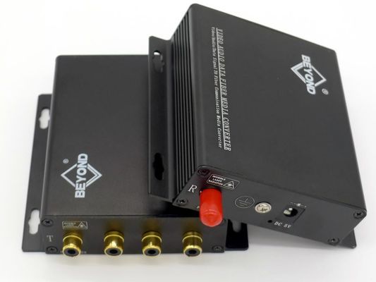 صوت RCA إلى الألياف
