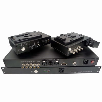 وحدة نظام كاميرا الألياف الضوئية المكونة من 4 قنوات للفيديو ENG و SNG و EFP و Datevideo Remote MCU-100 REVERSE