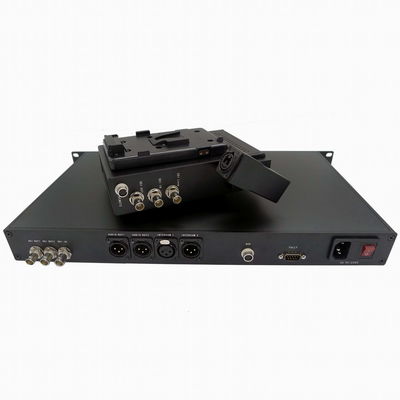 وحدة نظام كاميرا الألياف الضوئية المكونة من 4 قنوات للفيديو ENG و SNG و EFP و Datevideo Remote MCU-100 REVERSE