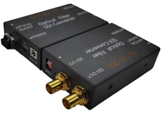 12G SDI لتحويل الألياف