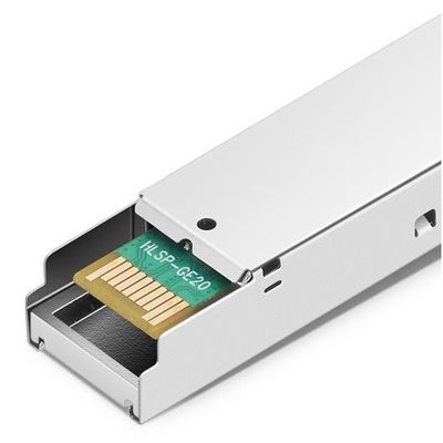 وضع واحد CWDM SFP جهاز الإرسال والاستقبال لتحويل الصوت إلى الألياف