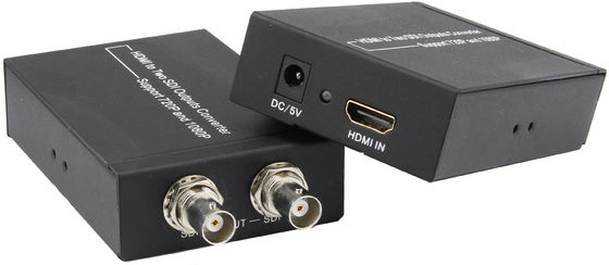 محول HDMI إلى SDI في وقت واحد مع محول طاقة 5V 1A