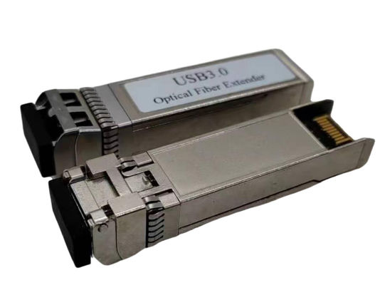 10G SFP + وحدة SFP جهاز الإرسال والاستقبال لموسع محول USB إلى الألياف