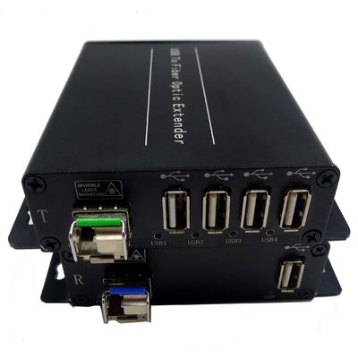 موسع USB من الألياف البصرية لنقل 4 منافذ لمسافات طويلة لطابعة الكاميرا