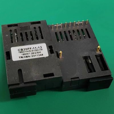 1x9 جهاز الإرسال والاستقبال غير المتماثل 155M Tx 1.25G Rx أو 1.25G Tx 155M Rx Transceiver
