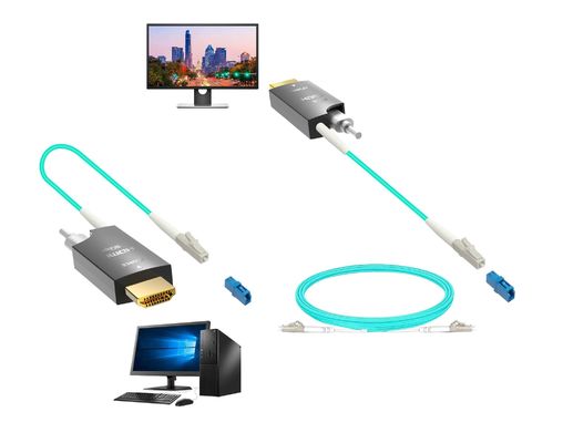 HDMI إلى موسع الألياف الضوئية 300 متر