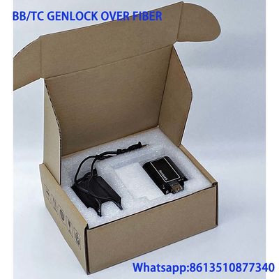 Genlock إلى محول الألياف Genlock (CVBS / BB / Tri-Level) فوق موسع الألياف الضوئية (اللوحات) بحجم صغير ، مع وحدة SFP